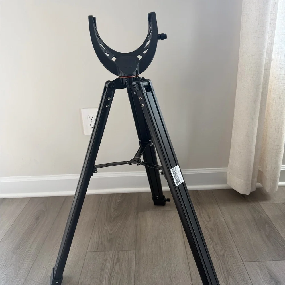 Black Adjustable Tripod Stand